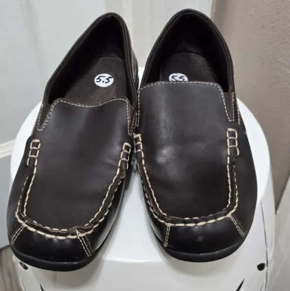 Brown Shoe Company Leather Sean II Loafers Size 5.5🌴